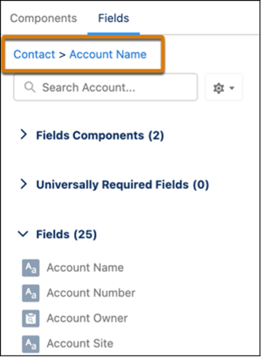 Illustration of Salesforce dynamic forms