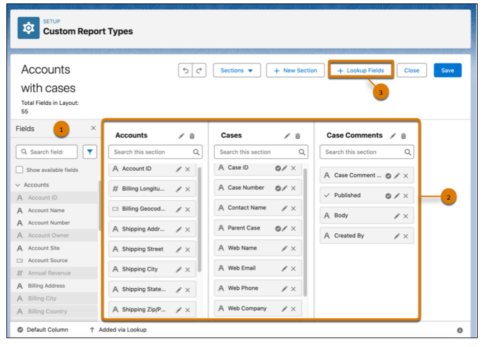 Custom Report Types